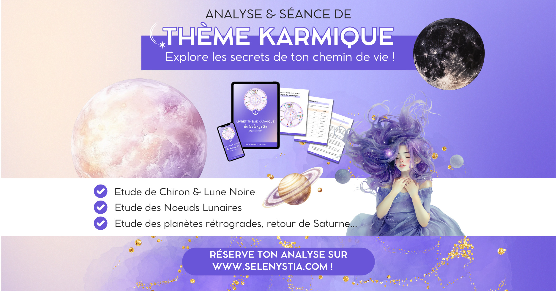lecture thème karmique selenystia