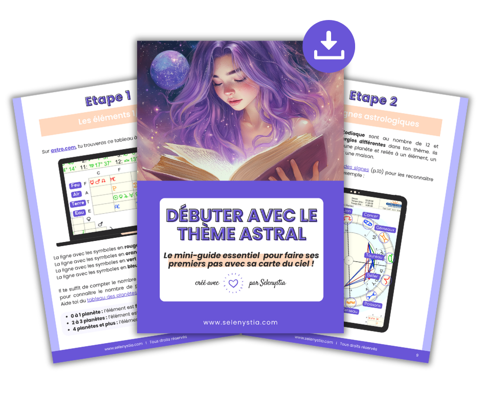 guide theme astral débutante selenystia