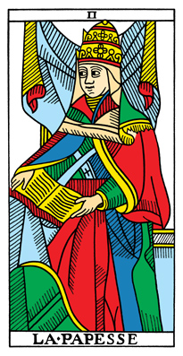 Tarot - La Papesse