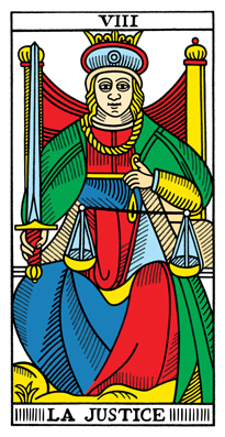 Tarot - La Justice