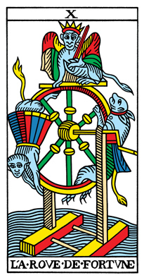 Tarot - La Roue de Fortune