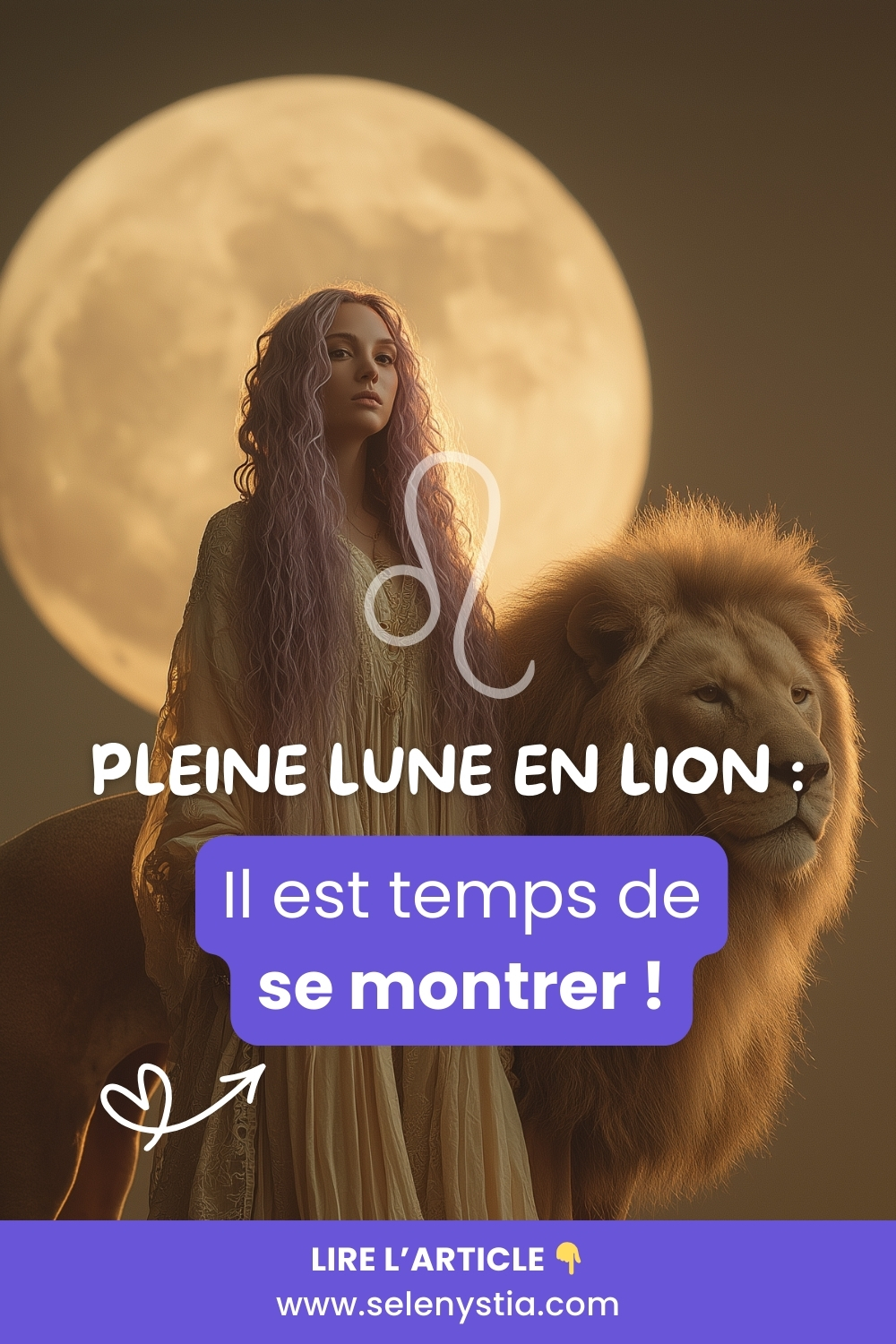 Pinterest - Pleine Lune Lion Pinterest - Pleine Lune en Lion - Selenystia