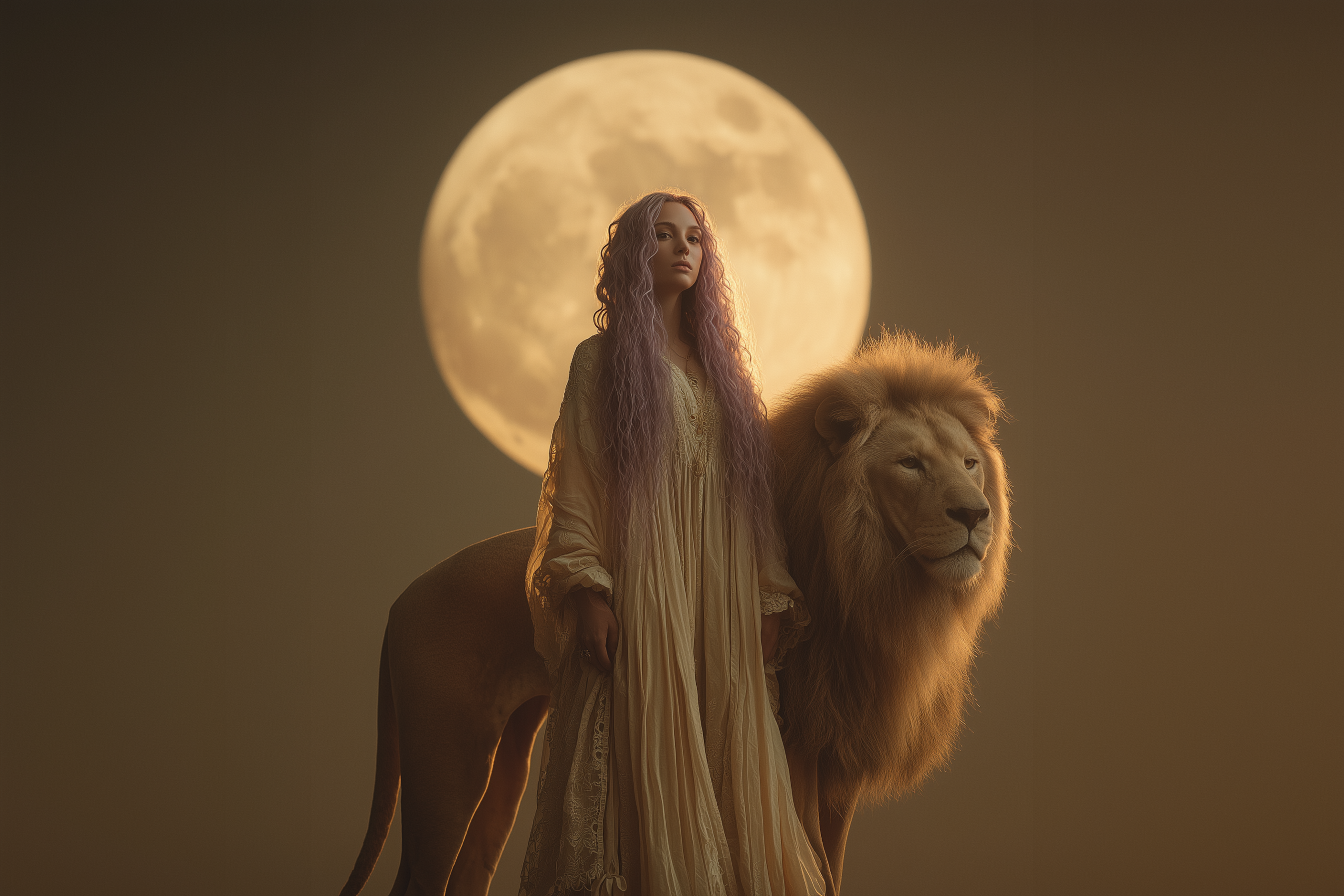 PL Lion & Selenystia Pleine Lune en Lion