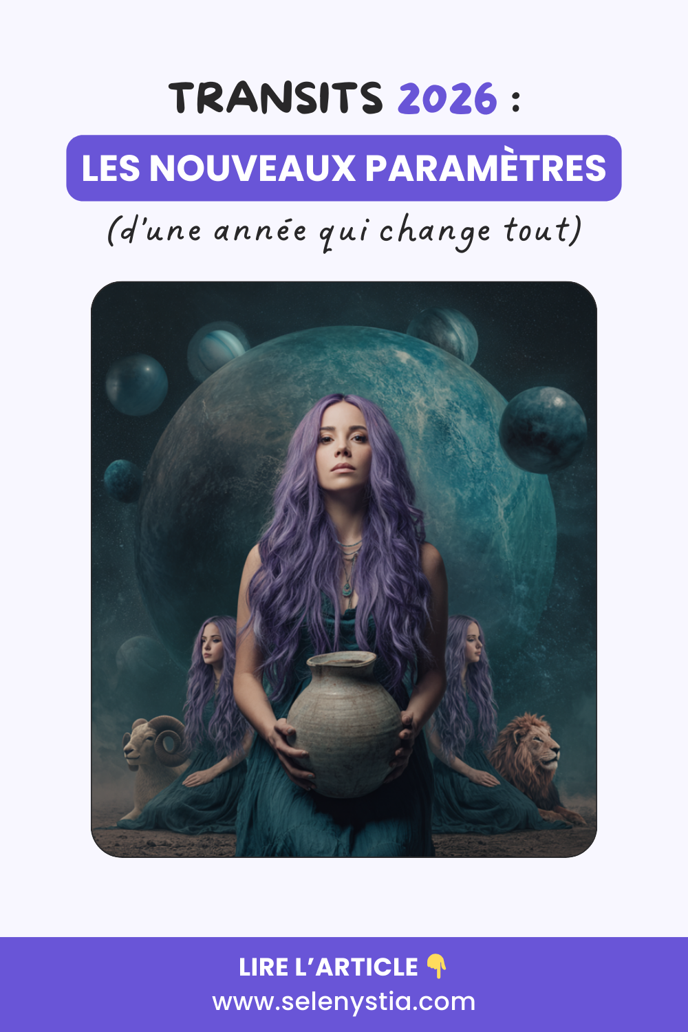Pinterest - Transits astrologiques de 2026 - Selenystia