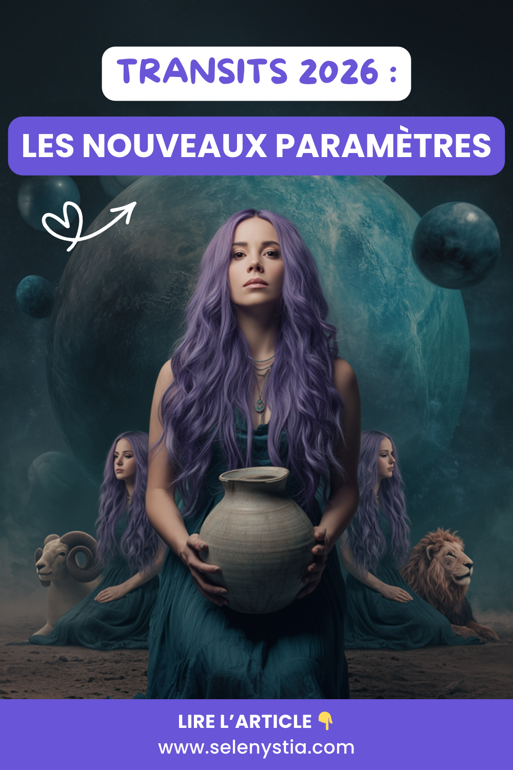 Pinterest - Transits astrologiques de 2026 - Selenystia