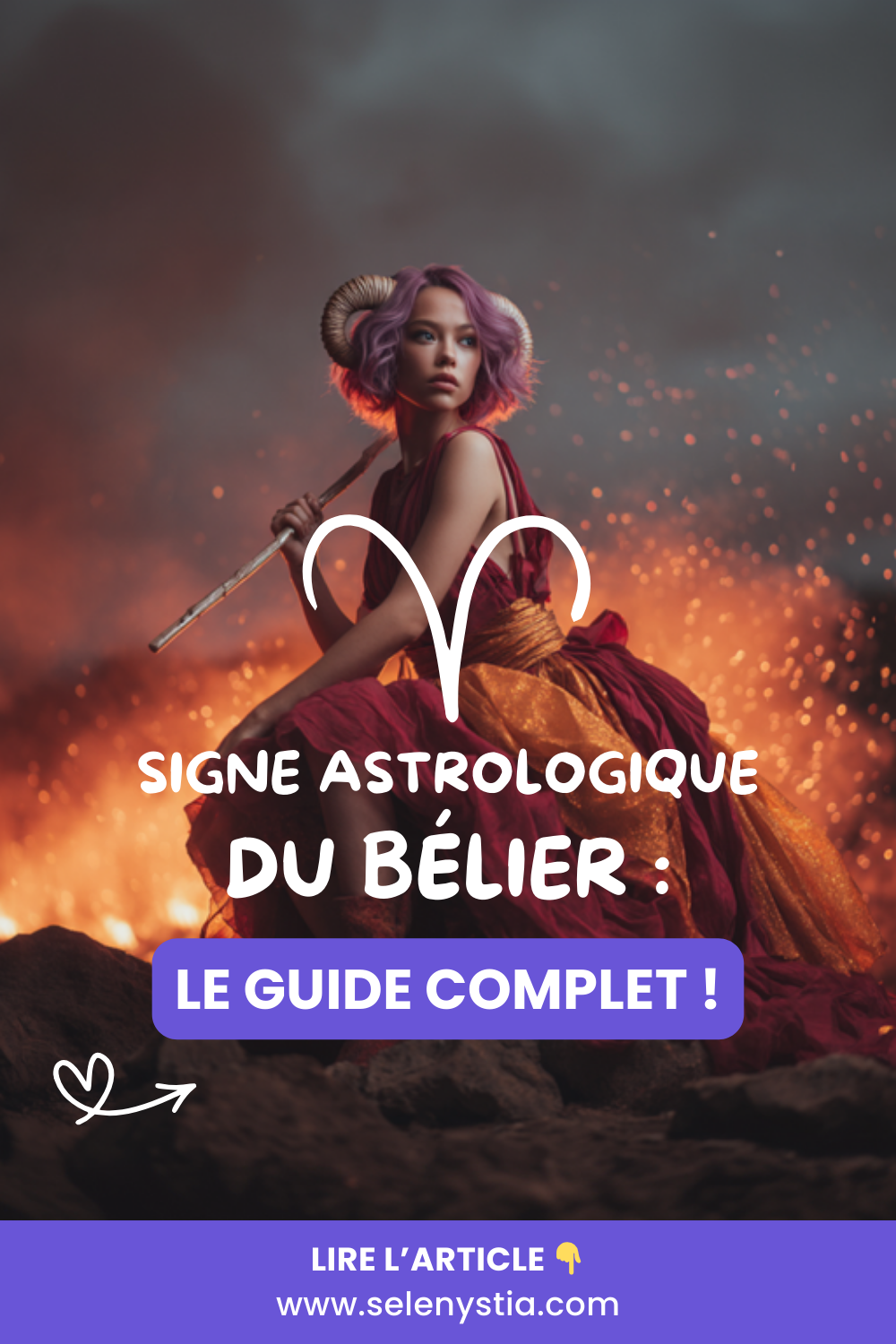 Pinterest - Signe astrologique Bélier - Selenystia